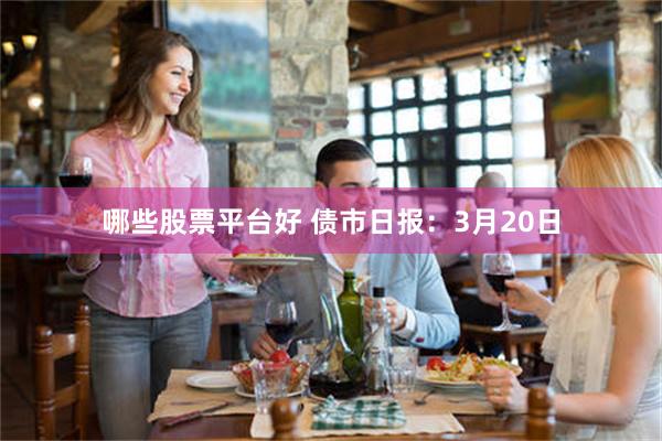哪些股票平台好 债市日报：3月20日