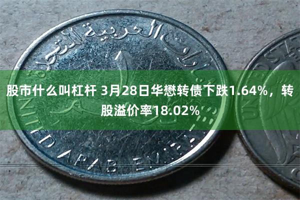 股市什么叫杠杆 3月28日华懋转债下跌1.64%，转股溢价率18.02%
